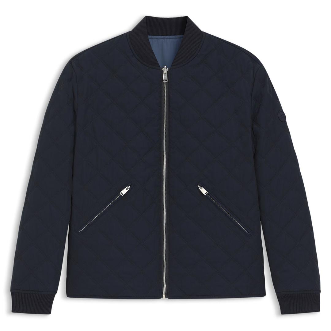 Мужская двухсторонняя куртка-бомбер BOSS Black | Фото 1