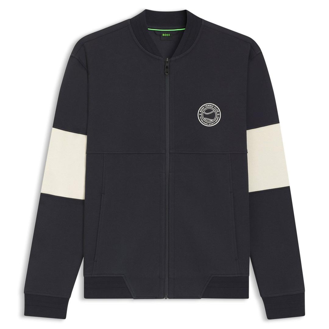 Мужская спортивная толстовка в теннисном стиле BOSS Green | Фото 1