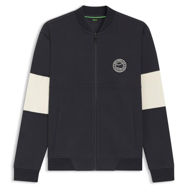 Мужская спортивная толстовка в теннисном стиле BOSS Green