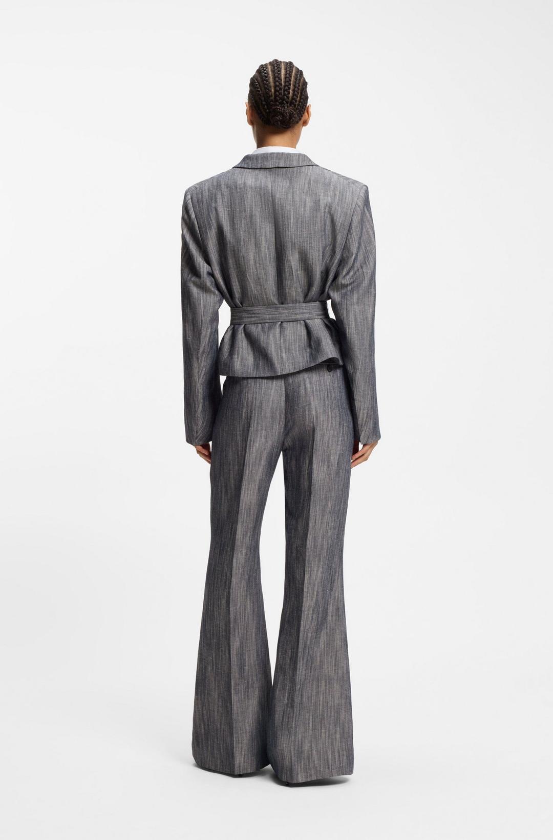 Женский жакет с поясом BOSS  | Фото 5