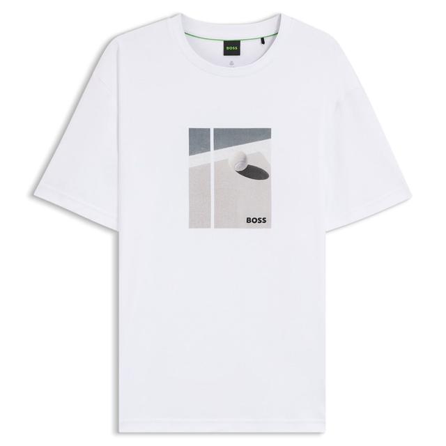 Мужская хлопковая футболка BOSS Green