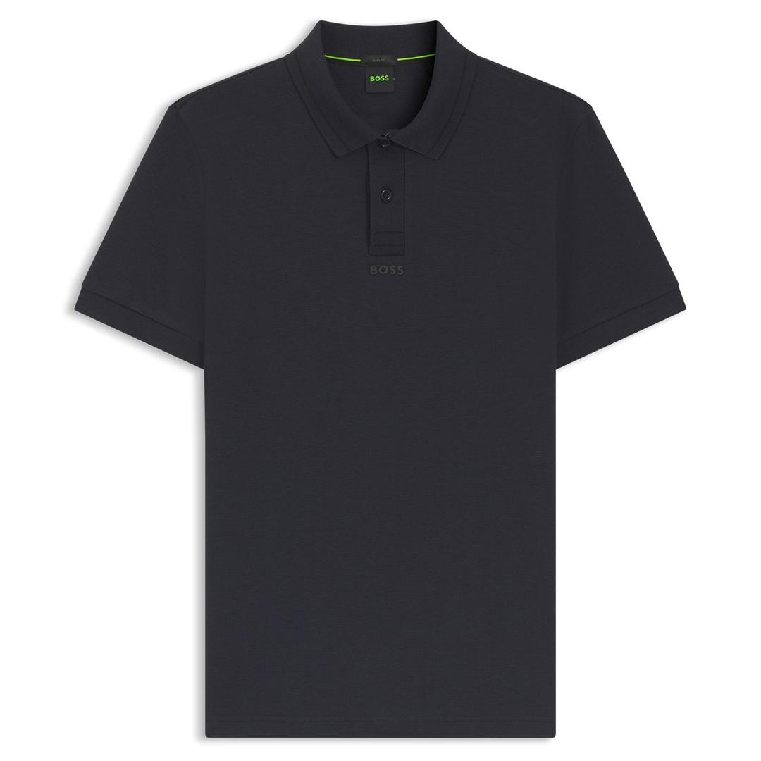 Мужское хлопковое поло BOSS Green | Фото 1