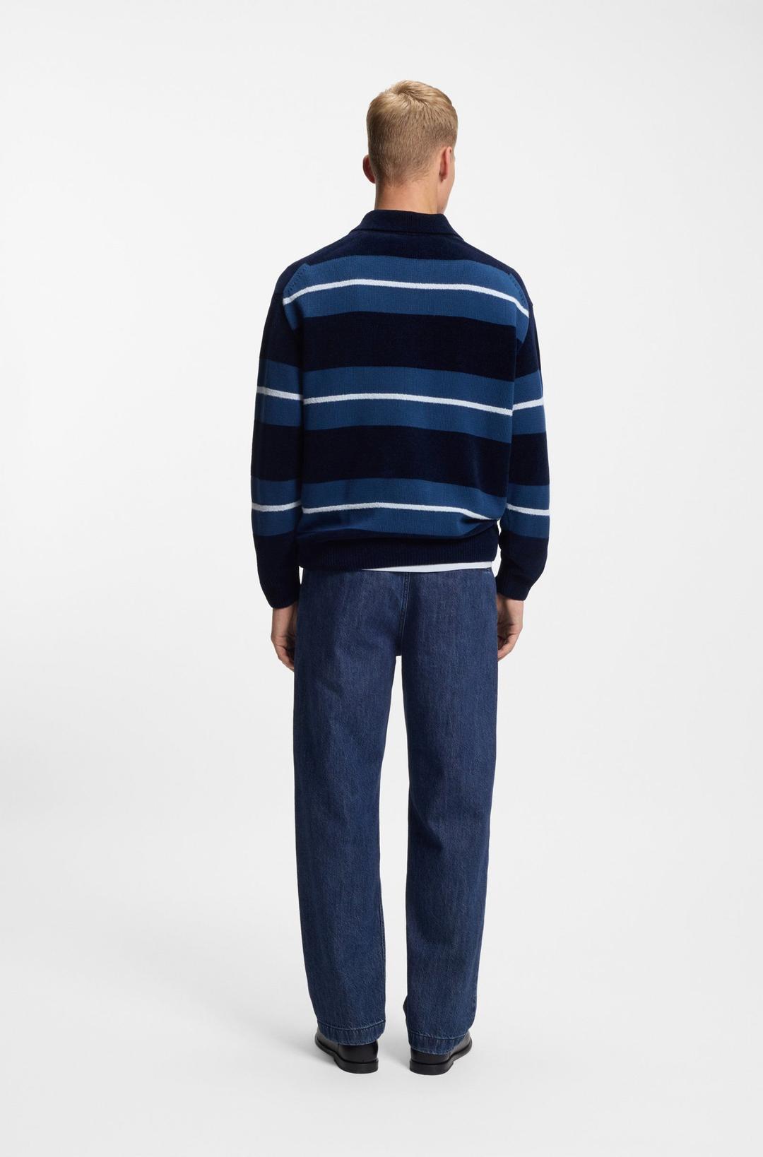 Мужские брюки из хлопкового денима BOSS Orange | Фото 6