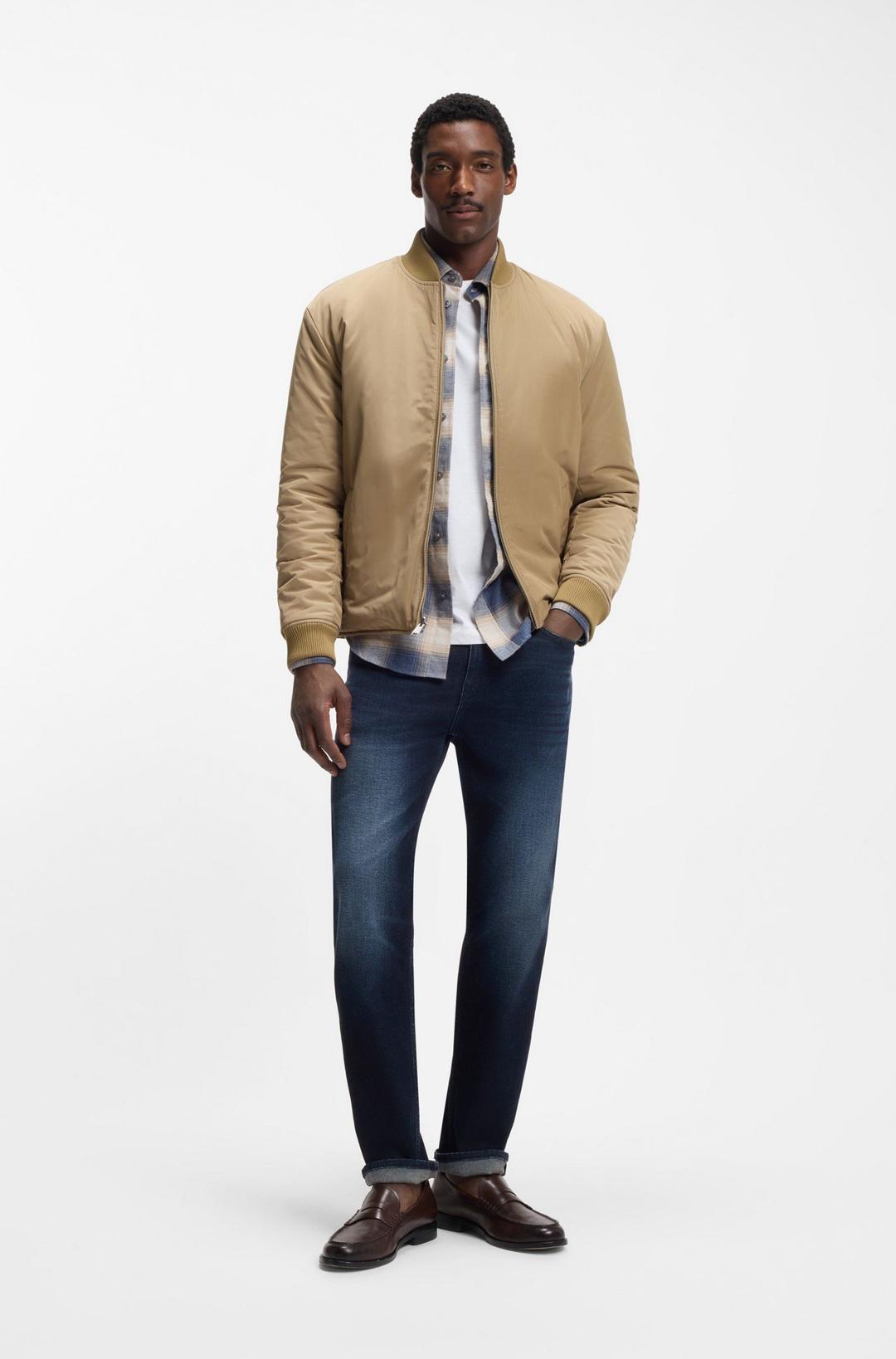 Мужские прямые джинсы BOSS Black Main | Фото 5