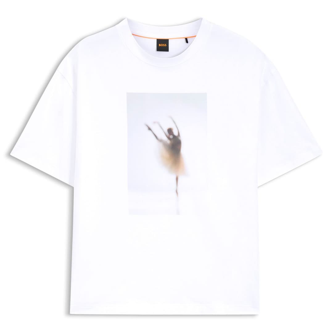 Футболка с принтом BOSS  | Фото 1