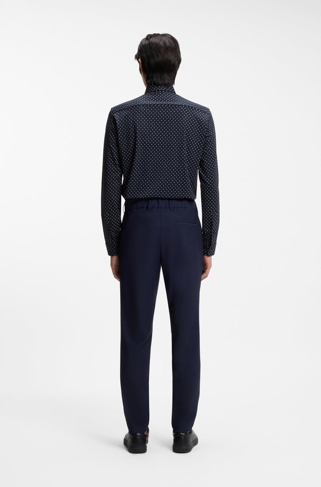 Мужская приталенная сорочка BOSS Black | Фото 6