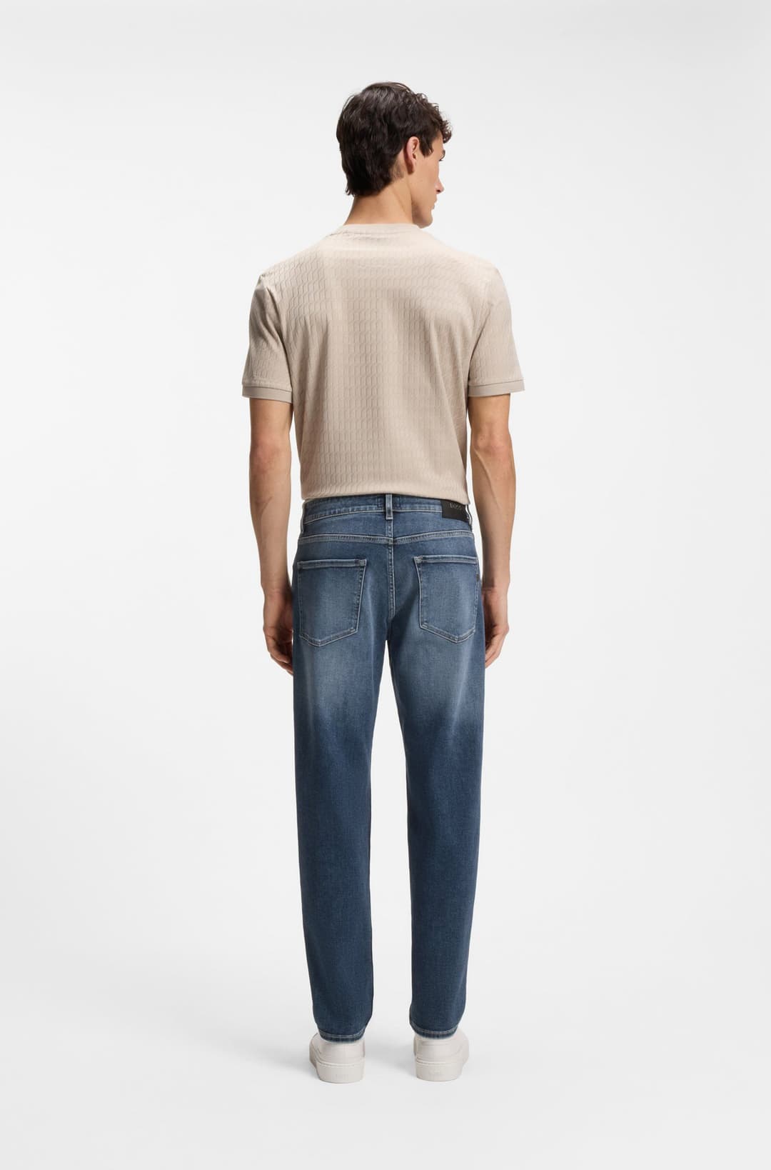 Мужские прямые джинсы BOSS Black Main | Фото 6