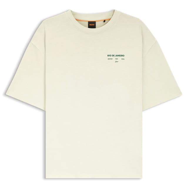 Женская футболка с принтом BOSS 