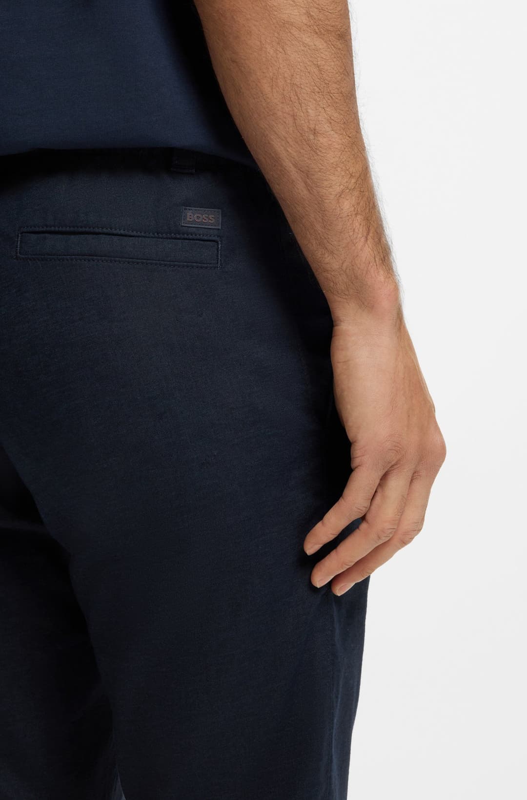 Мужские брюки изо льна BOSS Orange | Фото 3