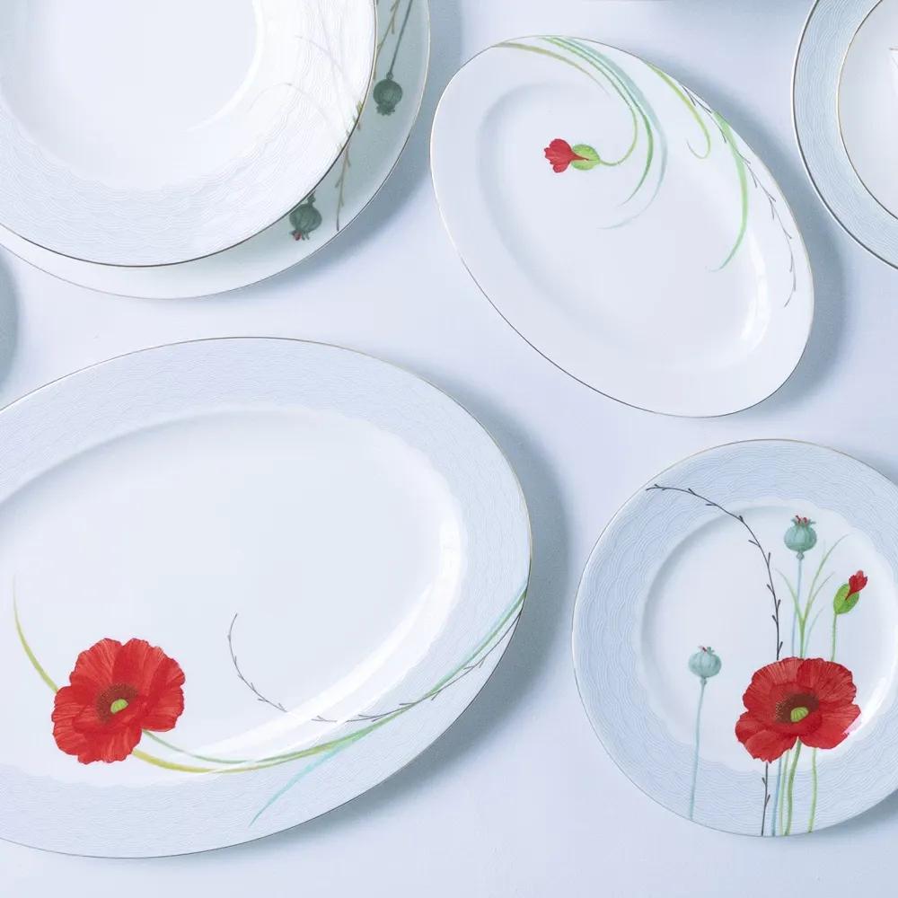 Тарелка десертная ИФЗ Маки 20 см | Фото 2