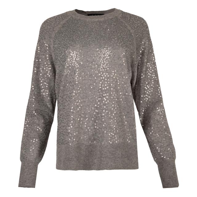 Женский джемпер в пайетках KAOS