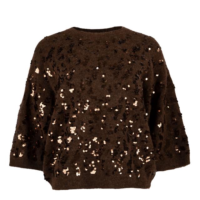 Женский джемпер с пайетками KAOS