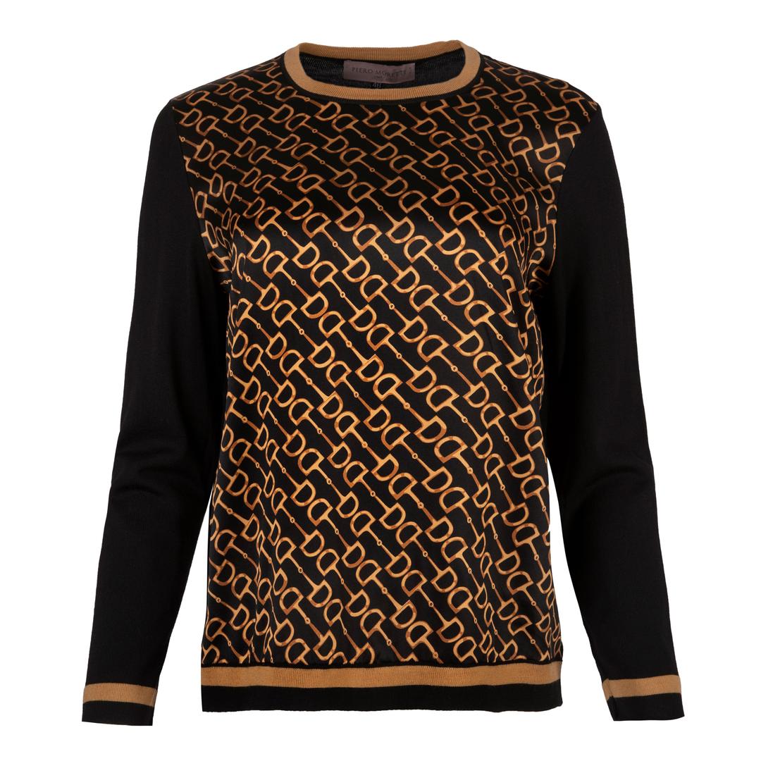 Женский джемпер из шерсти с шёлком Piero Moretti | Фото 1