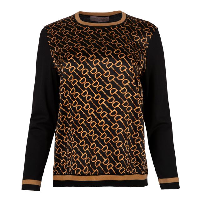 Женский джемпер из шерсти с шёлком Piero Moretti