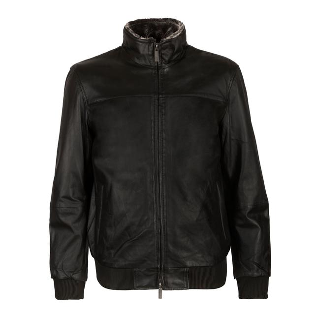 Мужская кожаная куртка Bugatti