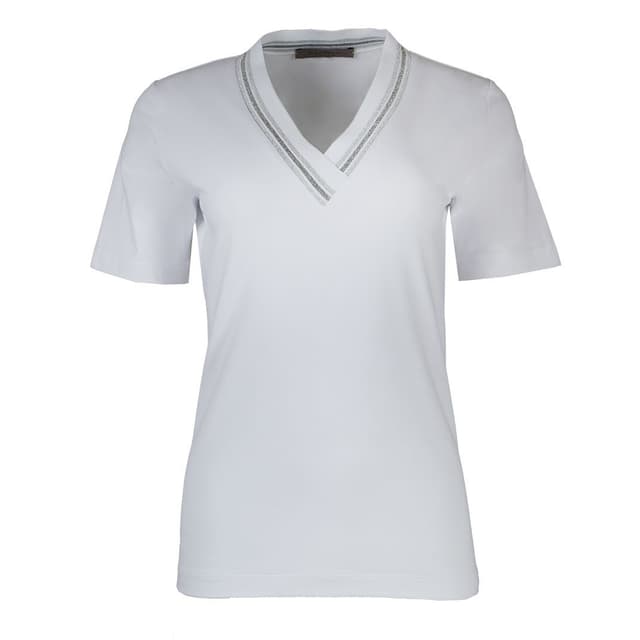 Женская футболка с V-образным воротом D.Exterior