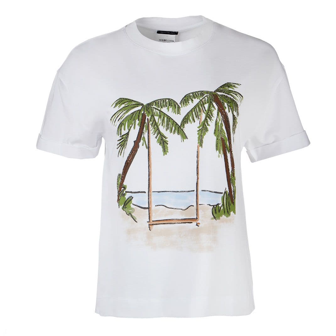 Женская футболка с принтом PENNYBLACK | Фото 1