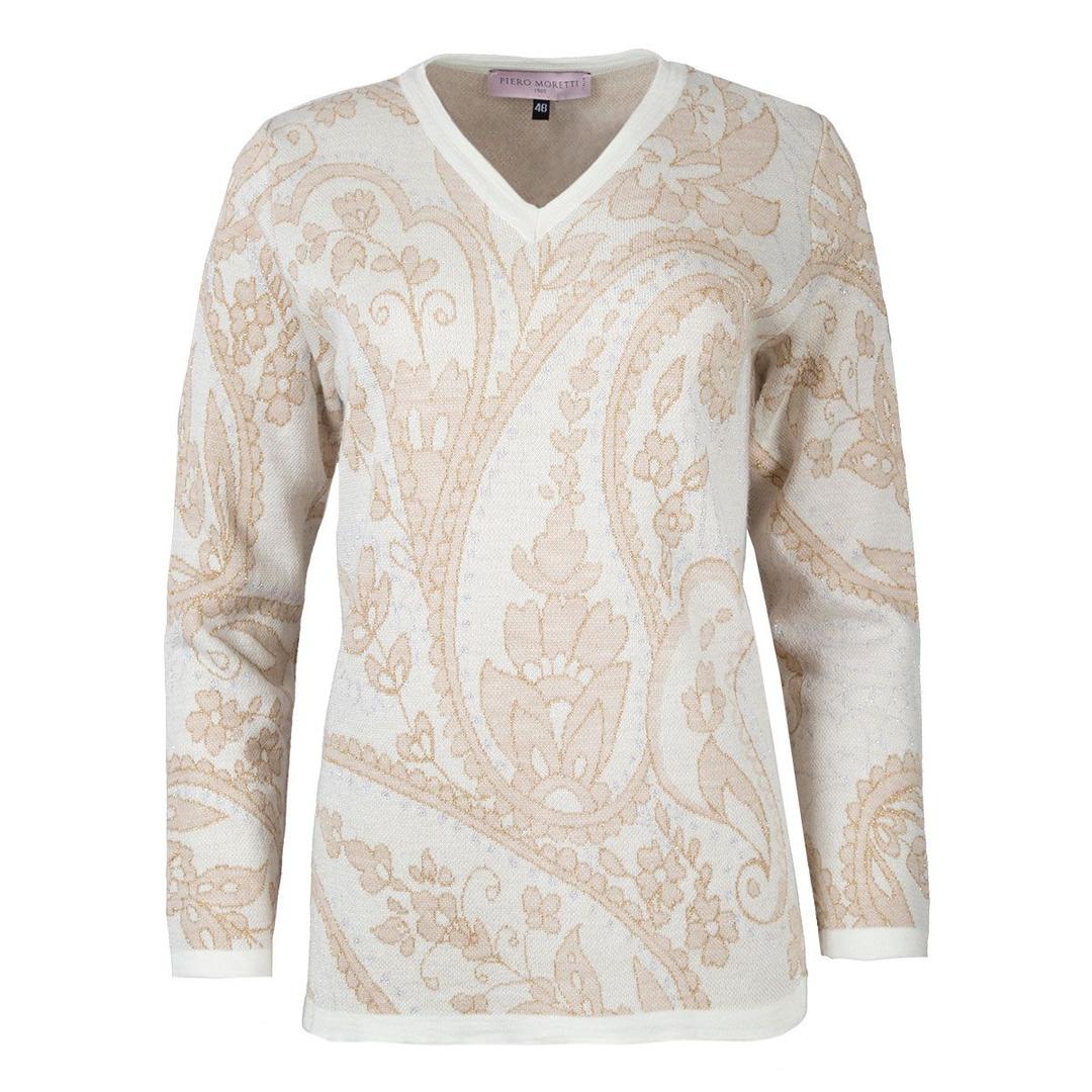 Женский джемпер с люрексом Piero Moretti | Фото 1