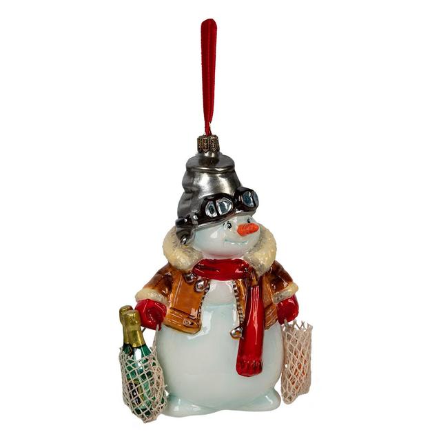 Ёлочная игрушка По сугробам напрямик Atlas Art