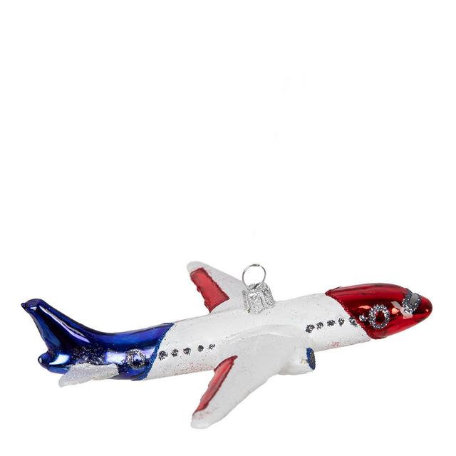 Ёлочная игрушка Самолёт Hanco