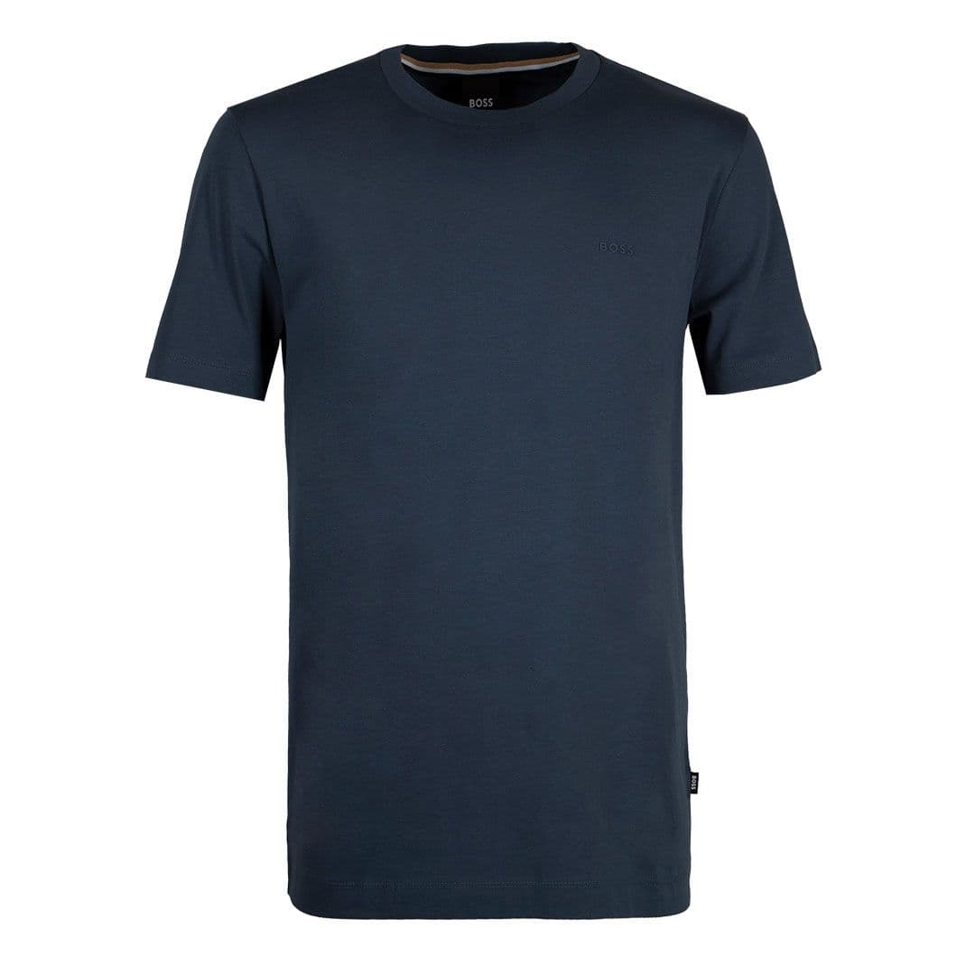 Мужская хлопковая футболка BOSS Black | Фото 1