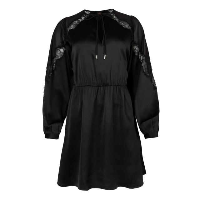 Атласное платье BOSS