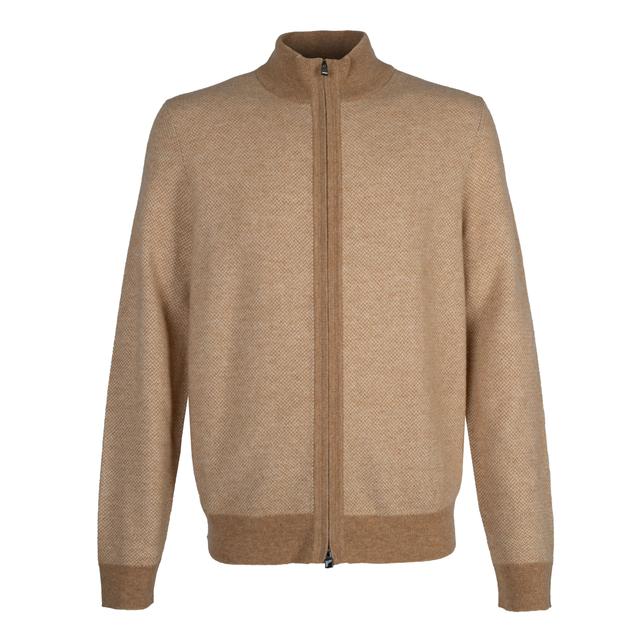 Мужской жакет из шерсти и хлопка BOSS Black