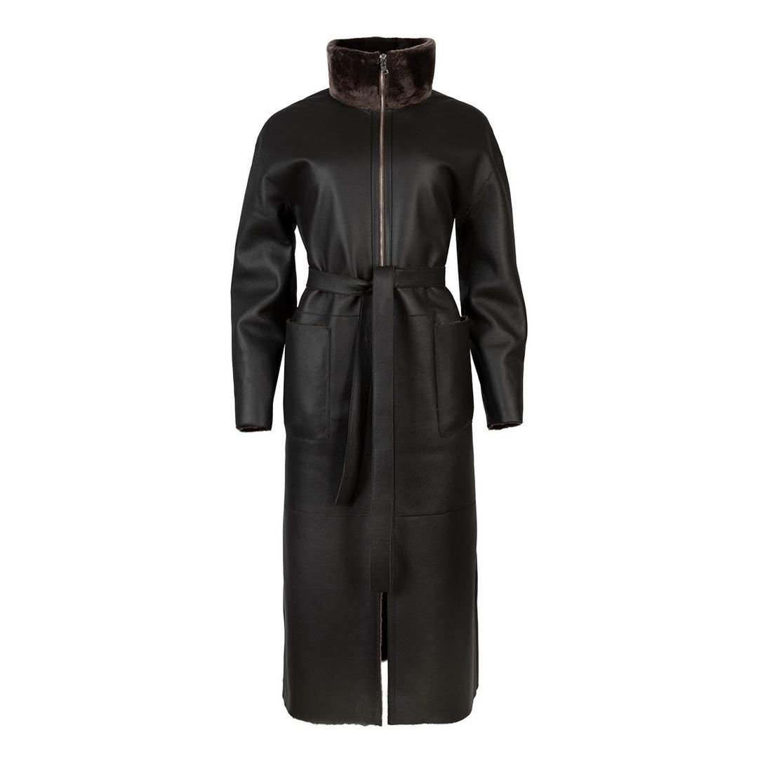 Женская двухстороння  дублёнка Caterina Leman | Фото 1