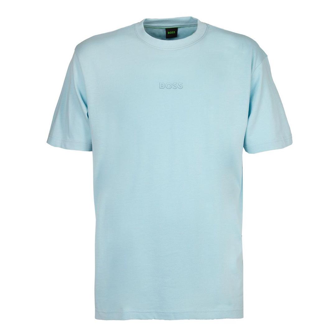 Мужская хлопковая футболка BOSS Green | Фото 1