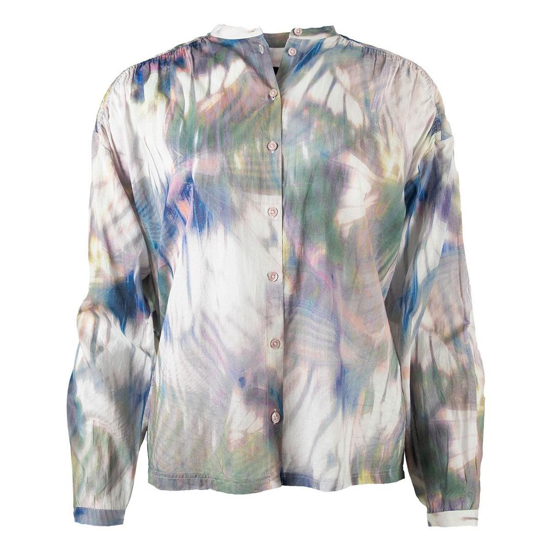 Женская блуза из натурального хлопка BOSS | Фото 1