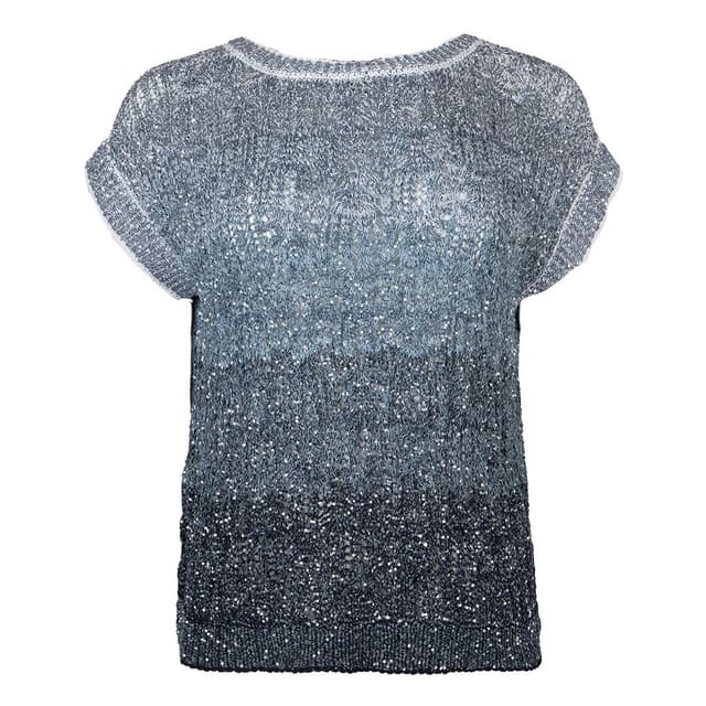 Женский джемпер с пайетками D.Exterior