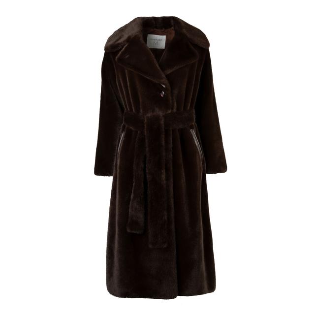 Женская эко-шуба Diego M