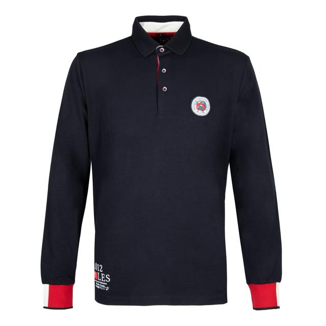 Мужское поло из модала и хлопка Claudio Campione