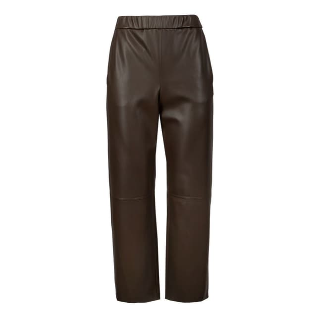 Женские брюки из эко-кожи Max Mara Leisure