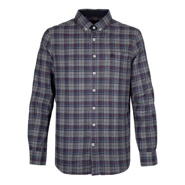 Мужская фланелевая рубашка в клетку Claudio Campione