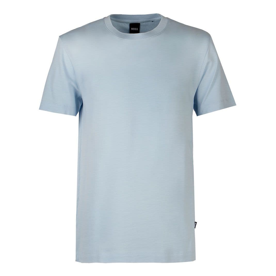 Мужская футболка из хлопка и лиоцелла BOSS Black | Фото 1