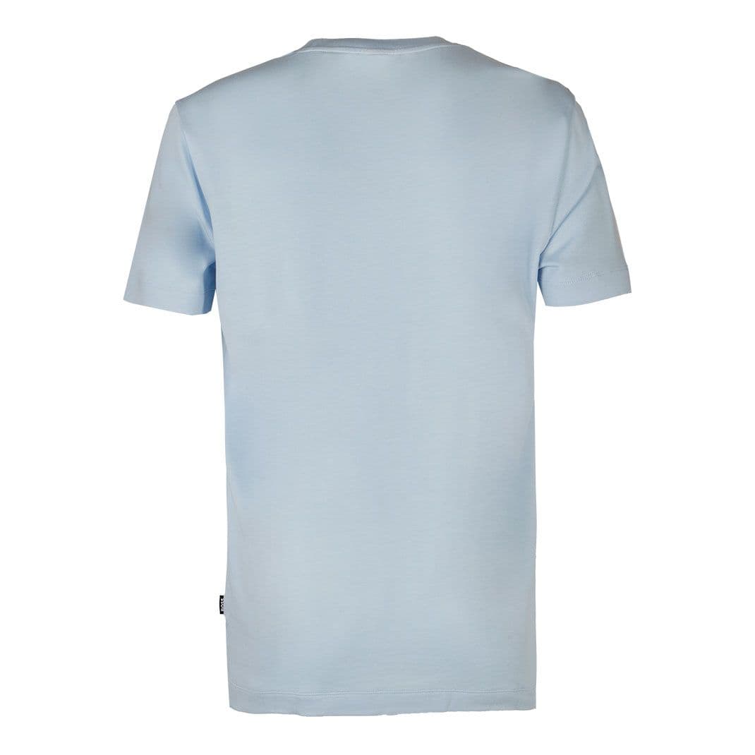 Мужская футболка из хлопка и лиоцелла BOSS Black | Фото 2