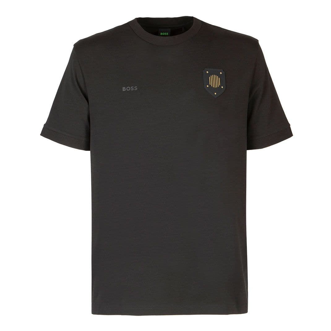 Мужская хлопковая футболка BOSS Green | Фото 1