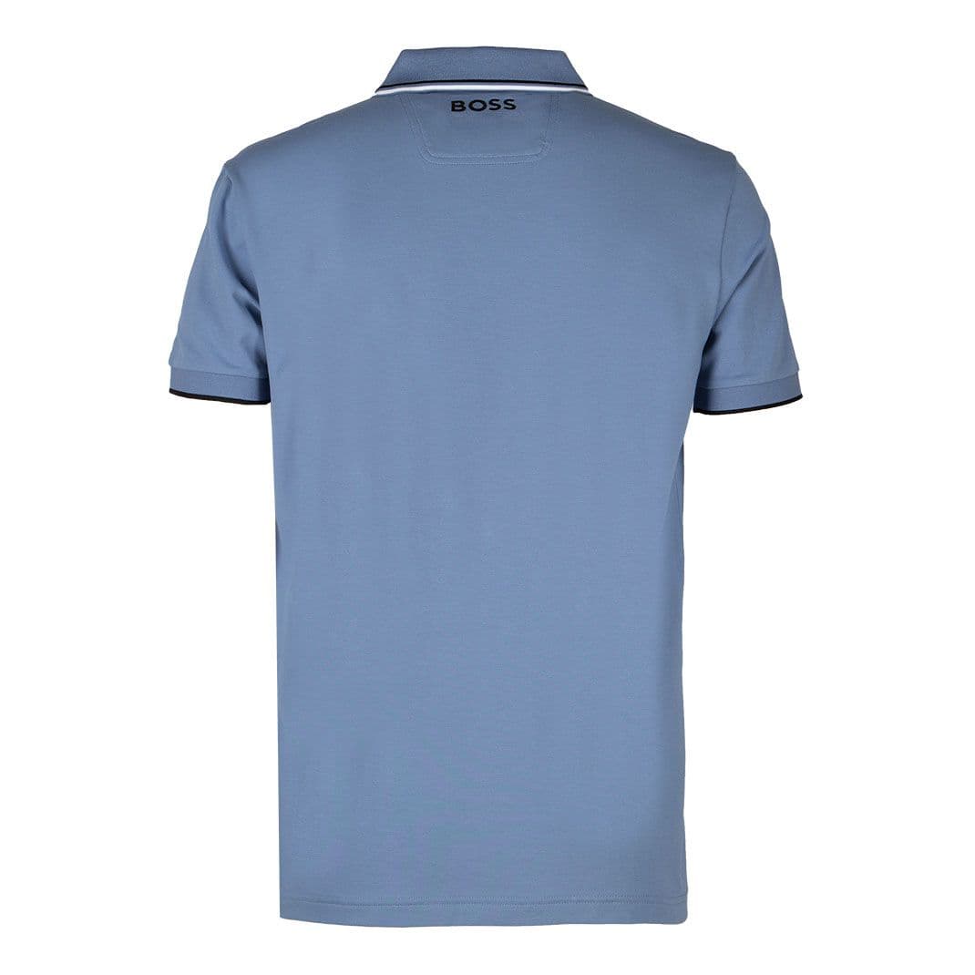 Мужское поло из эластичного хлопка BOSS Green  | Фото 2