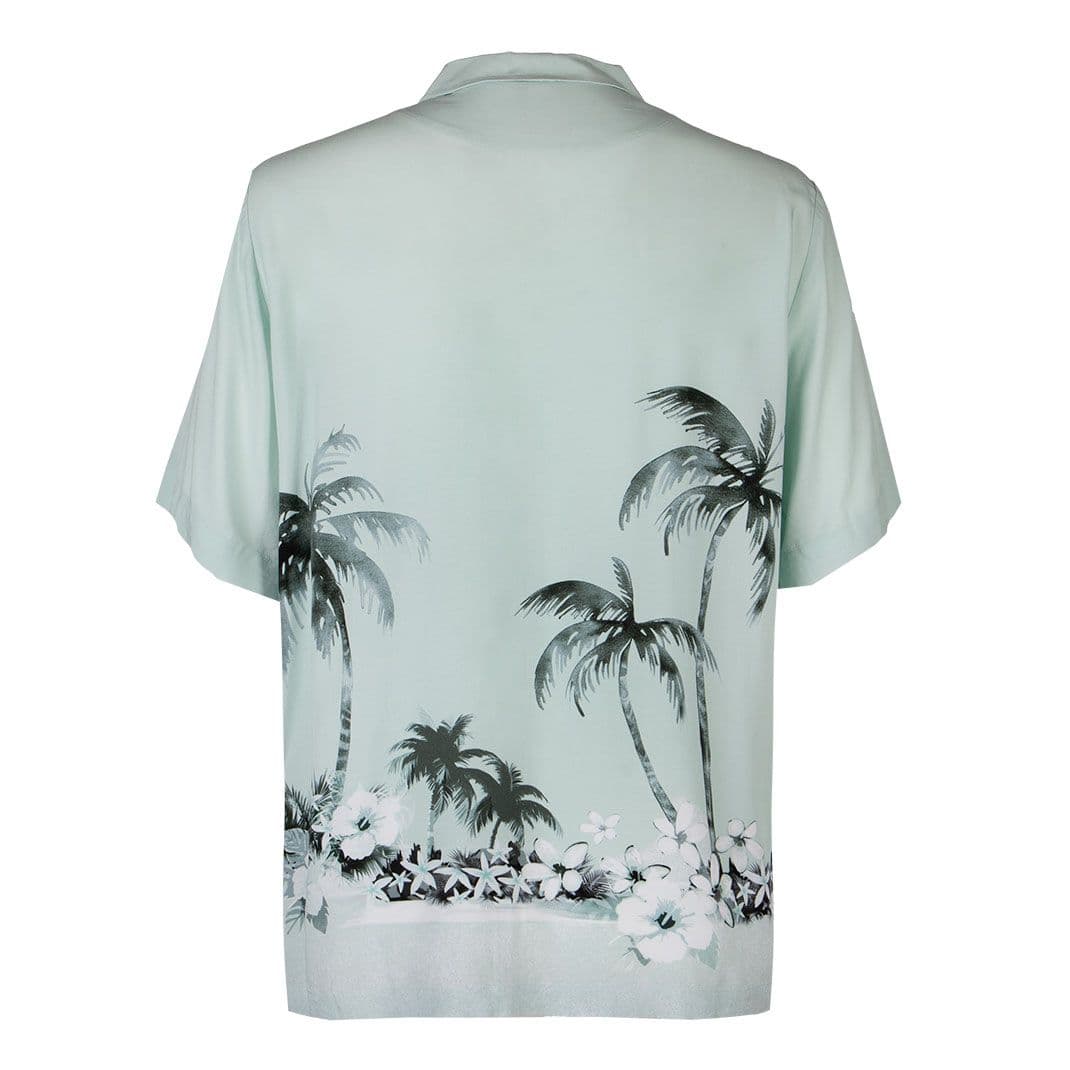 Мужская рубашка с принтом и короткими рукавами BOSS Orange | Фото 2