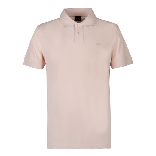 Мужское поло из хлопка BOSS Orange