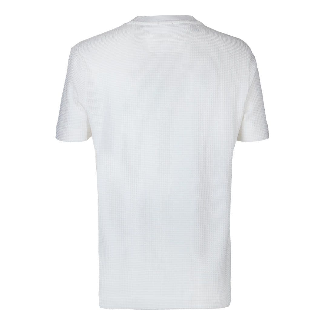 Мужская футболка из фактурного хлопка BOSS Black | Фото 2