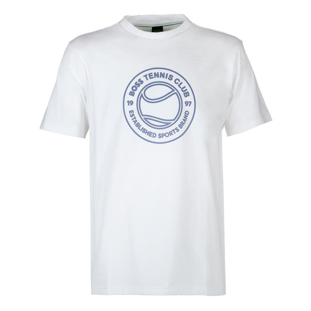 Мужская футболка в теннисном стиле BOSS Green | Фото 1