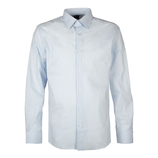 Мужская сорочка из эластичного хлопка BOSS Black