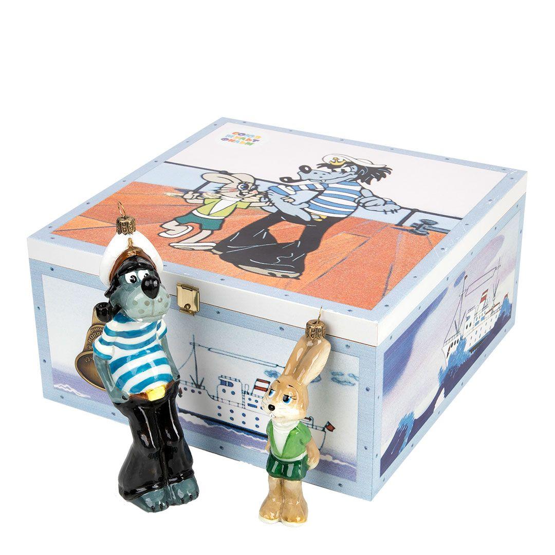 Ёлочная игрушка Ну, погоди!, Atlas Art | Фото 1