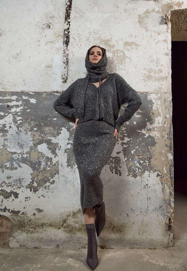 Женский кардиган с пайетками D.Exterior | Фото 2