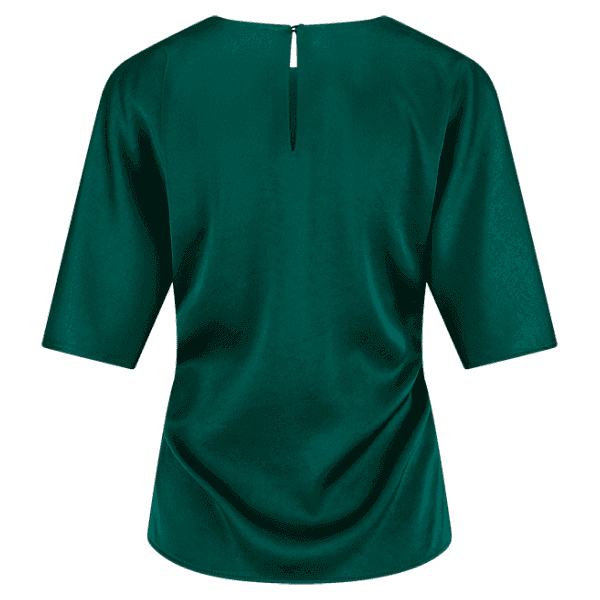 Женская атласная блуза с декоративным узлом RIANI | Фото 3