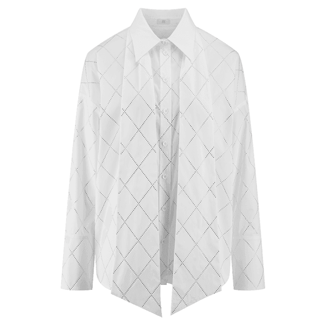 Блуза со стразами и бантом RIANI | Фото 3