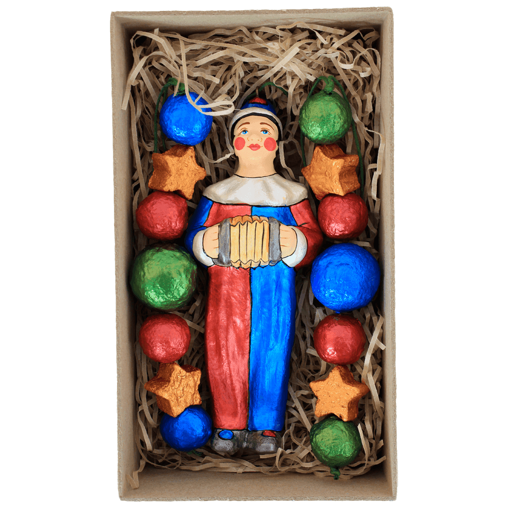 Набор елочных игрушек Клоун Душистыя радости | Фото 1