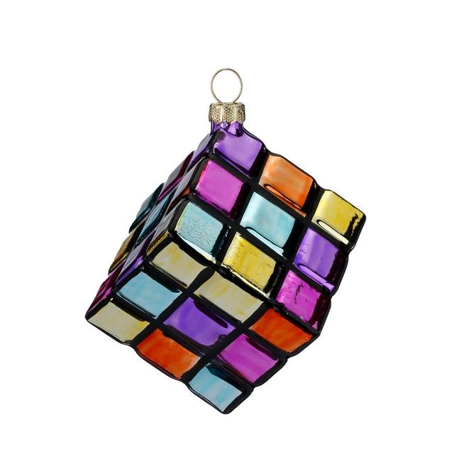 Ёлочная игрушка Кубик Рубика Inges Magic